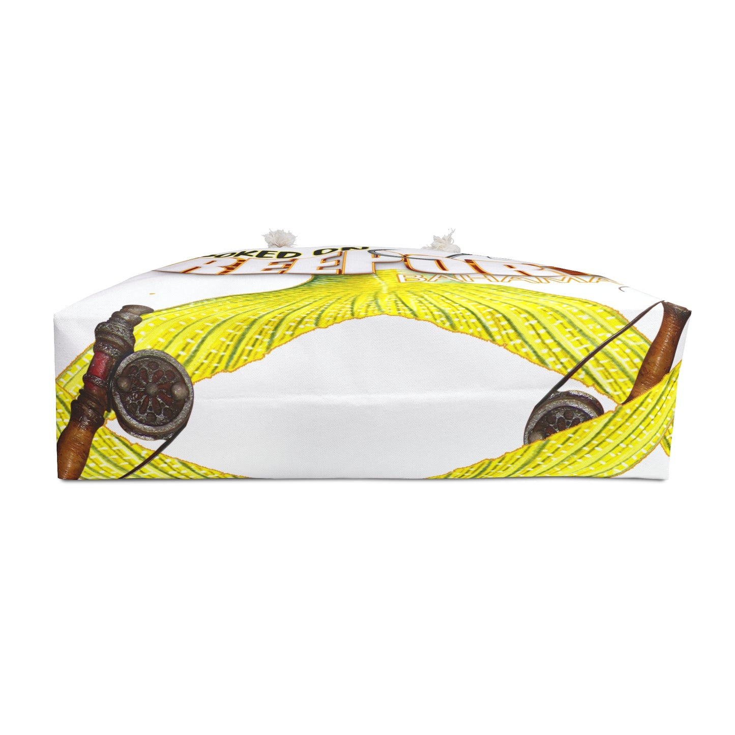 Hooked on Freeport Bahamas Weekender Bag | Fishing Tail Graphic
