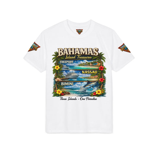 Bahamas Island Treasures T-Shirt — Freeport Nassau Bimini Vacation Tee