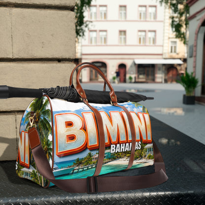 Bimini Bahamas Waterproof Travel Bag – Tropical Beach Duffel