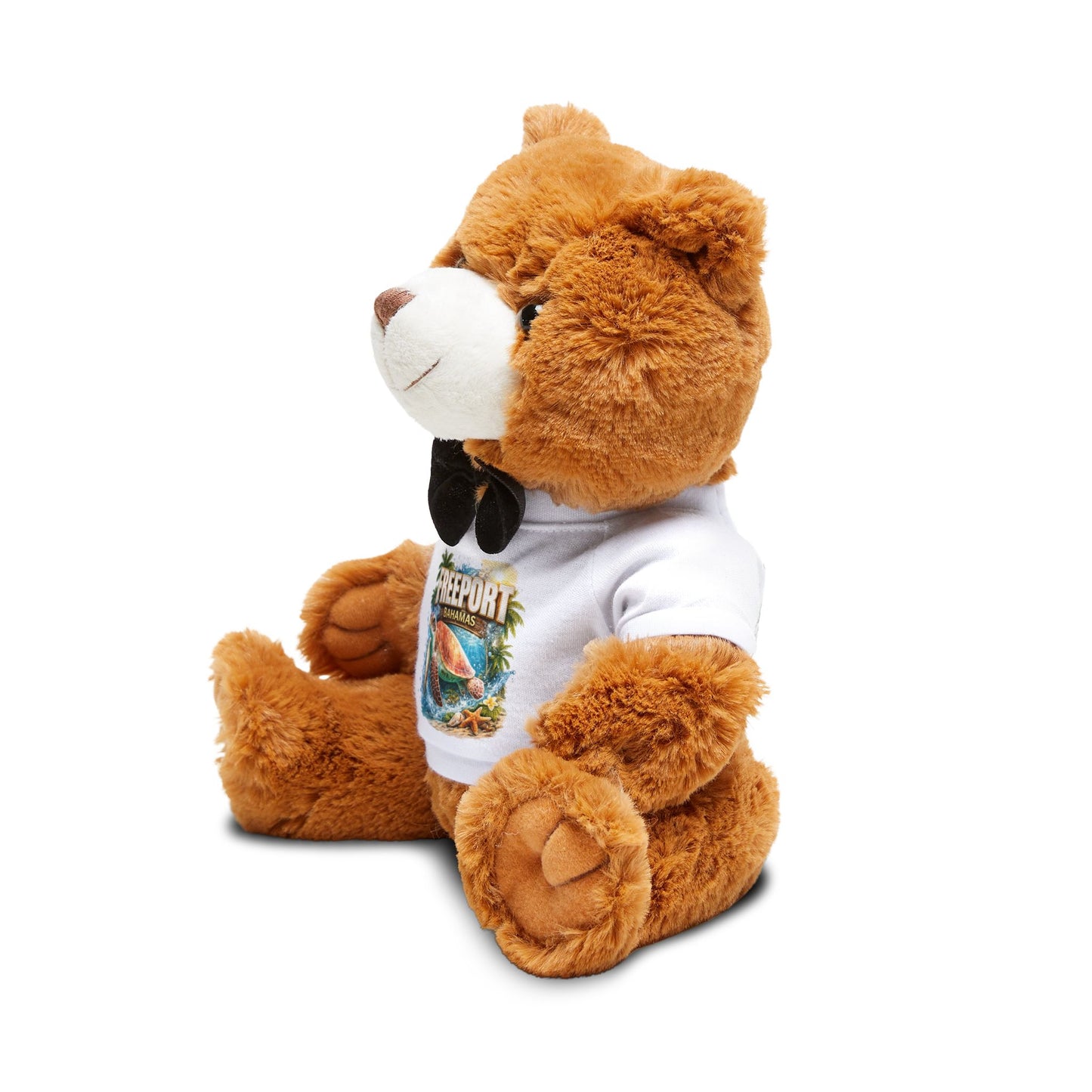 Freeport Bahamas Teddy Bear with T-Shirt – Cute Souvenir Plush Gift
