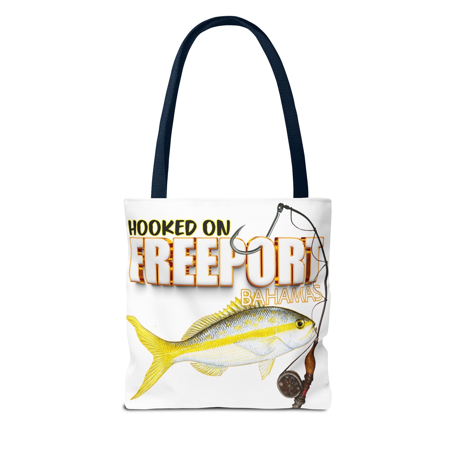 Hooked on Freeport Bahamas Tote Bag