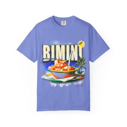 Rimini Beach Bowl T-Shirt | Italian Seaside, Palm Tree, Retro Postcard