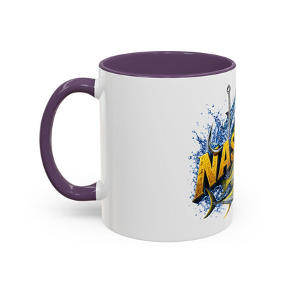 Nassau Fishing Mug – Tropical Gamefish Accent Coffee Cup (11/15oz)