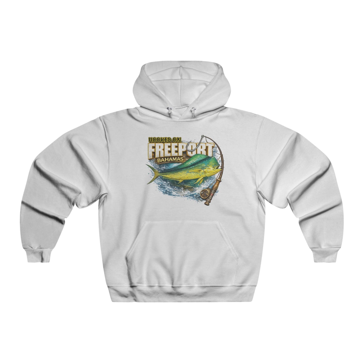 Freeport Bahamas Fishing Hoodie - Tropical Marlin Sport Sweatshirt