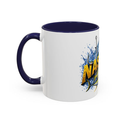 Nassau Fishing Mug – Tropical Gamefish Accent Coffee Cup (11/15oz)