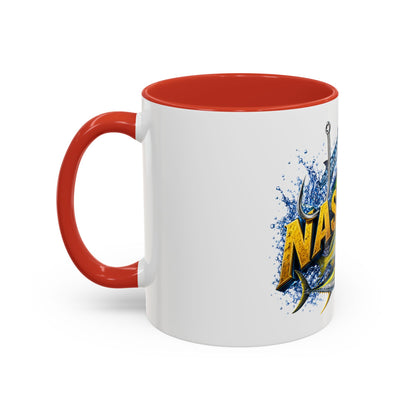 Nassau Fishing Mug – Tropical Gamefish Accent Coffee Cup (11/15oz)