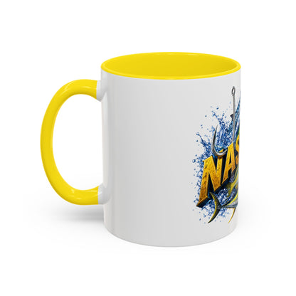 Nassau Fishing Mug – Tropical Gamefish Accent Coffee Cup (11/15oz)