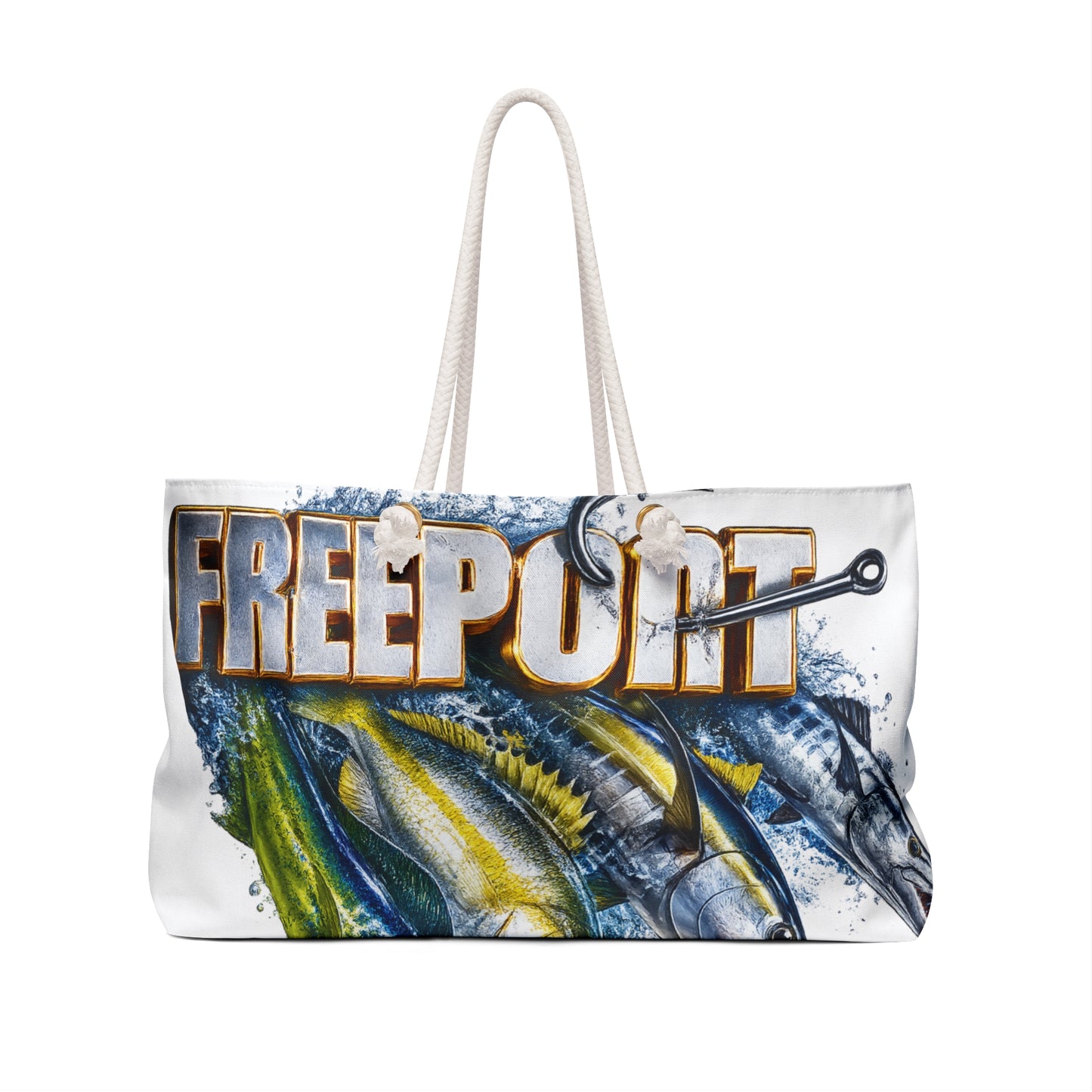 Freeport Fishing Weekender Bag — Coastal Tackle Travel Tote