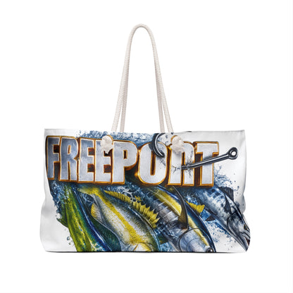 Freeport Fishing Weekender Bag — Coastal Tackle Travel Tote