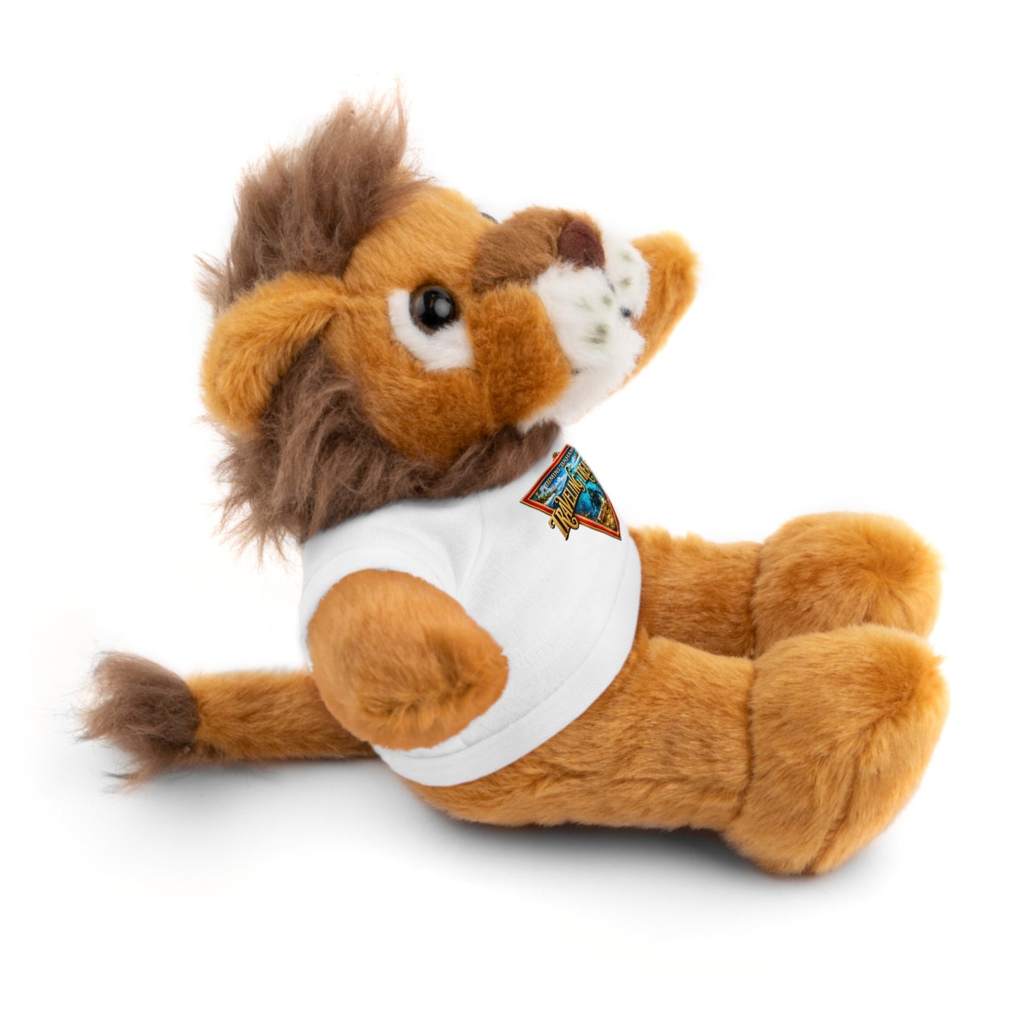Retro Traveler Graphic Teddy Bear with Tee