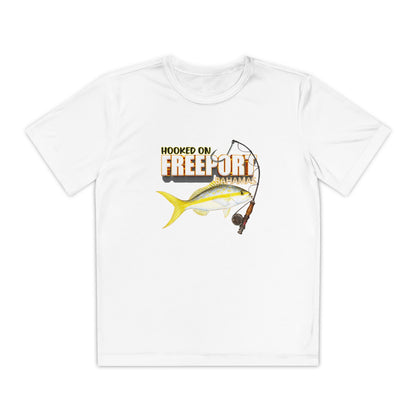Hooked on Freeport fishing tee | Youth T-Shirt