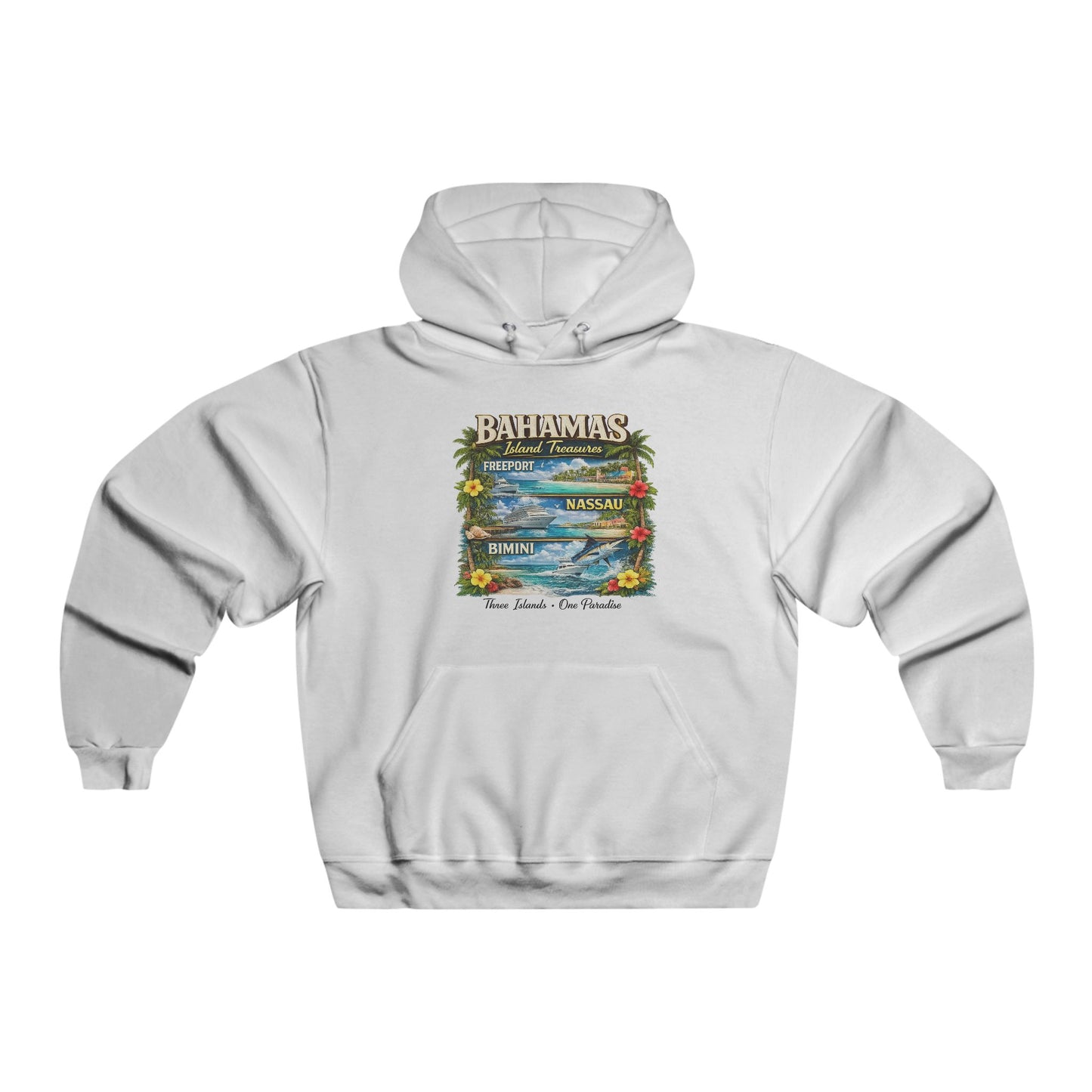 Hawaiian Surf Vintage Island Hoodie – “Remember Where You Came From” Graphic Sweatshirt