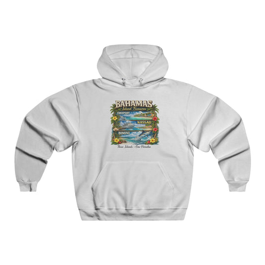 Hawaiian Surf Vintage Island Hoodie – “Remember Where You Came From” Graphic Sweatshirt