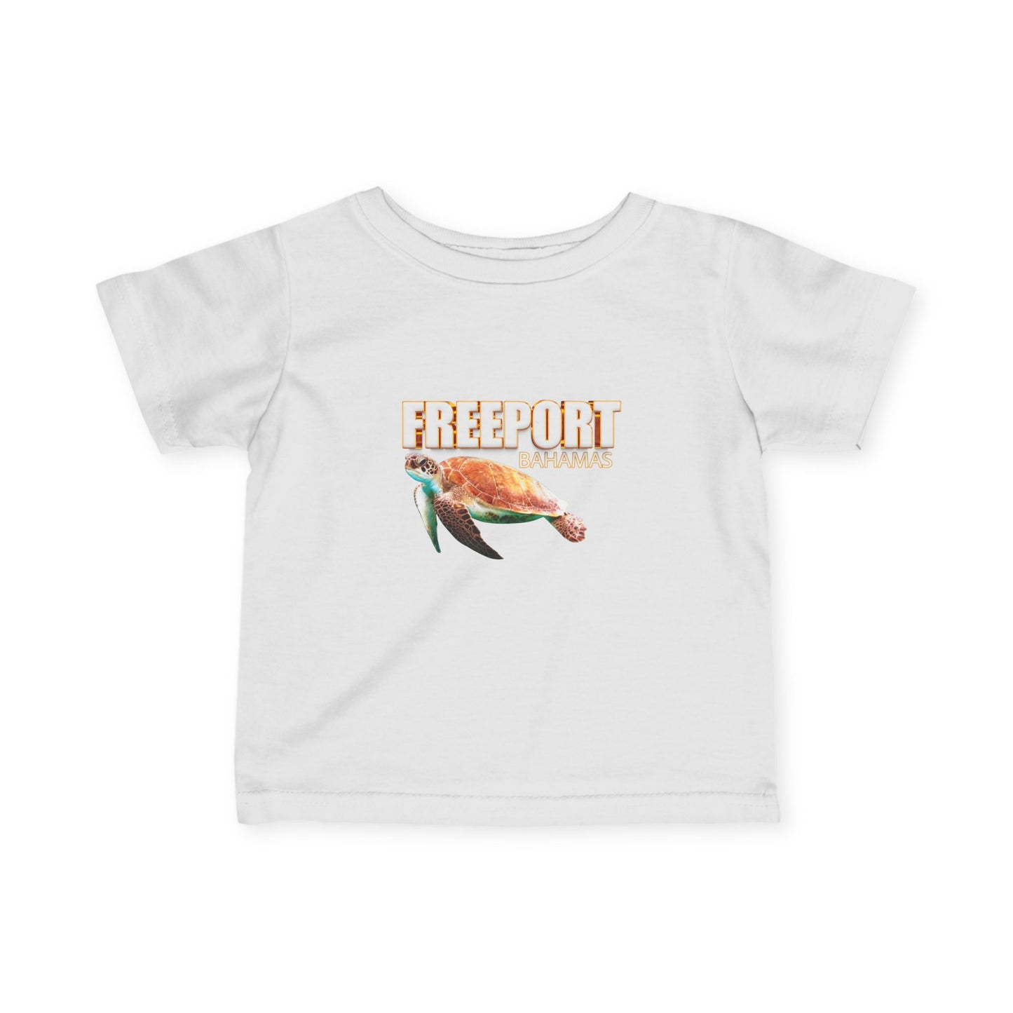 Freeport Sea Turtle Infant Tee | Baby Beach Vacation Shirt