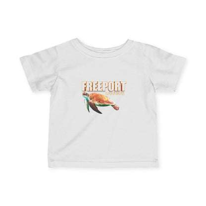 Freeport Sea Turtle Infant Tee | Baby Beach Vacation Shirt
