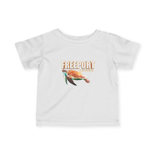 Freeport Sea Turtle Infant Tee | Baby Beach Vacation Shirt