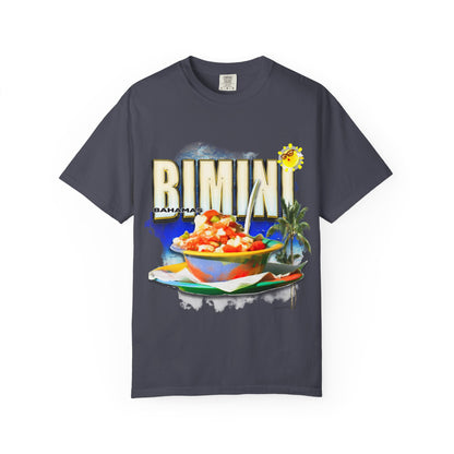 Rimini Beach Bowl T-Shirt | Italian Seaside, Palm Tree, Retro Postcard