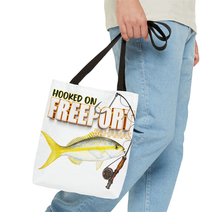 Hooked on Freeport Bahamas Tote Bag