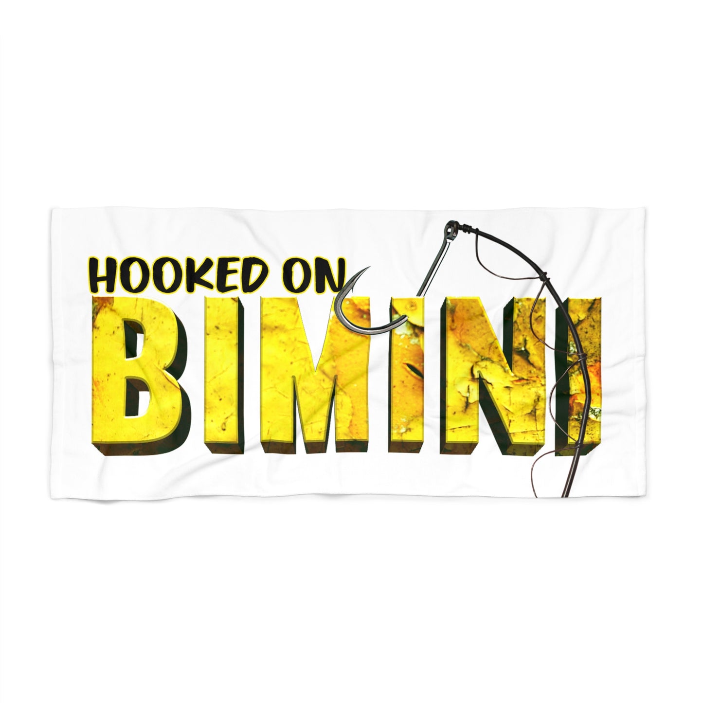 Hooked on Bimini Beach Towel | Fishing, Tropical Island