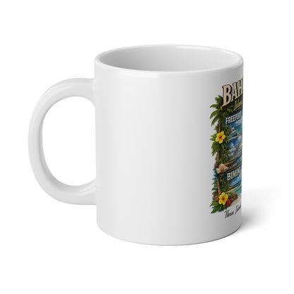 Bahamas Jumbo 20oz Mug - Island Treasures Freeport Nassau Bimini Travel Souvenir