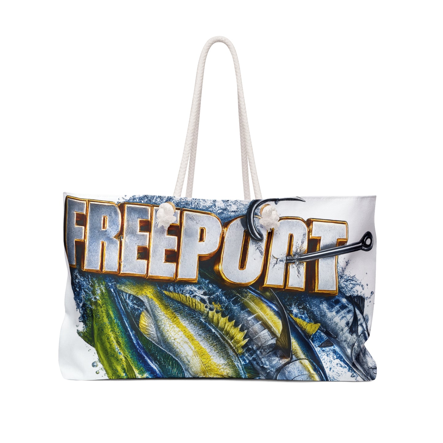 Freeport Fishing Weekender Bag — Coastal Tackle Travel Tote
