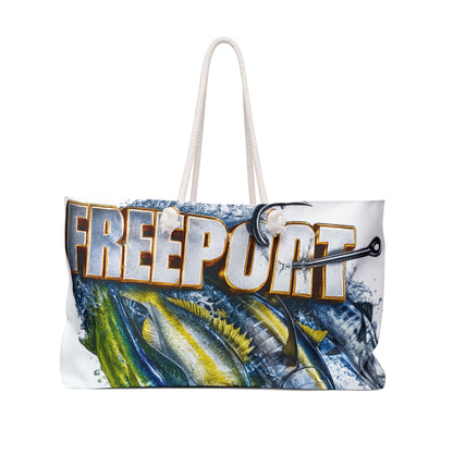 Freeport Fishing Weekender Bag — Coastal Tackle Travel Tote