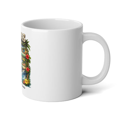 Bahamas Jumbo 20oz Mug - Island Treasures Freeport Nassau Bimini Travel Souvenir