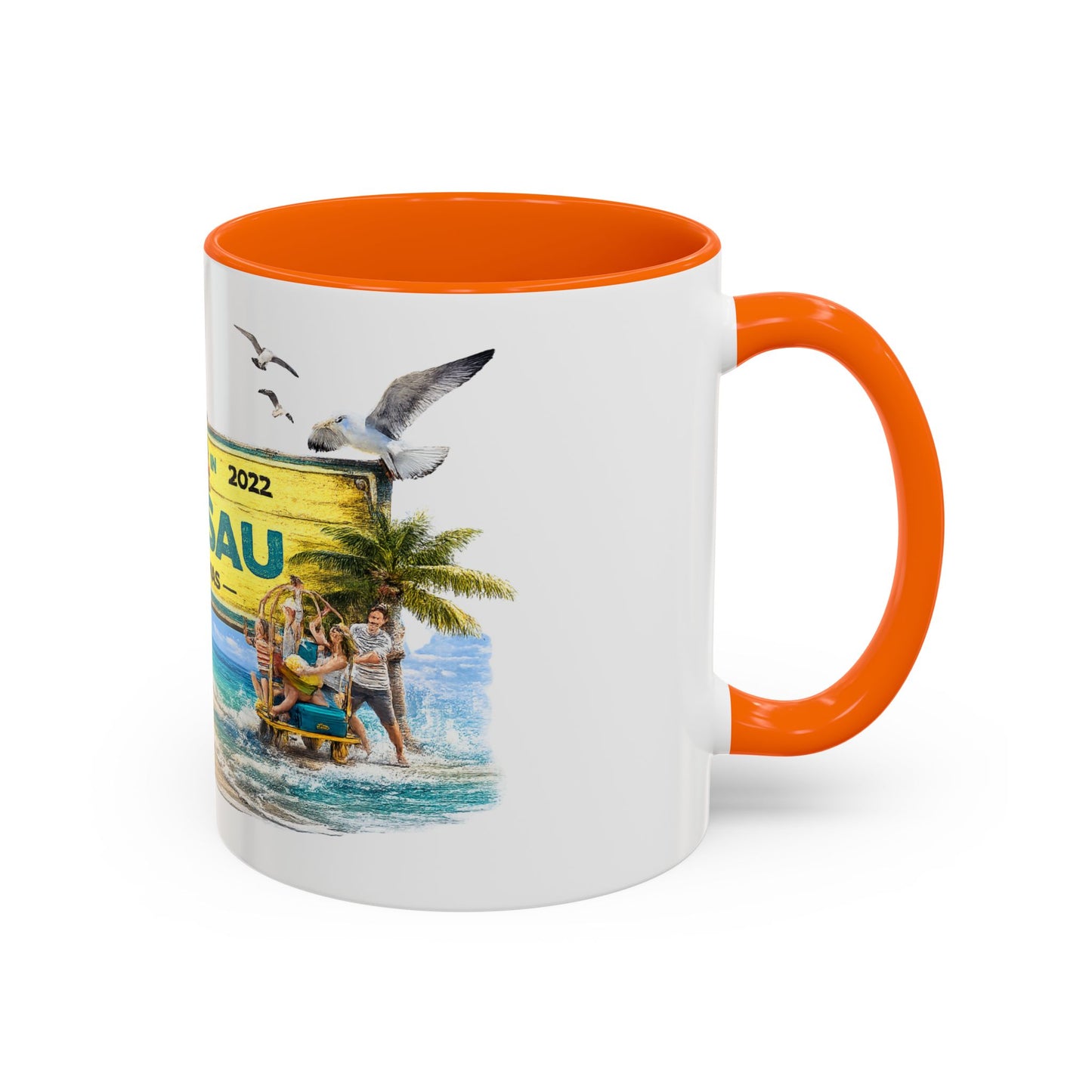 Nassau Bahamas Souvenir Coffee Mug (Accent, 11/15oz)