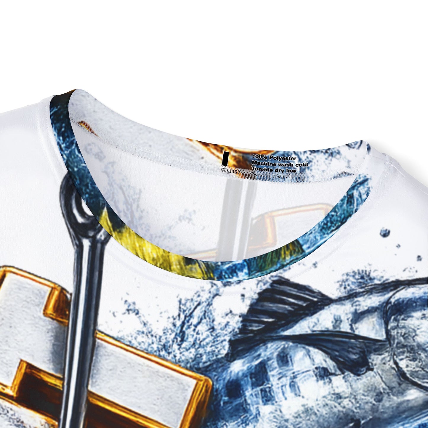 Fishing Jersey — 'Freepouch' All-Over Print Men's Sports Tee