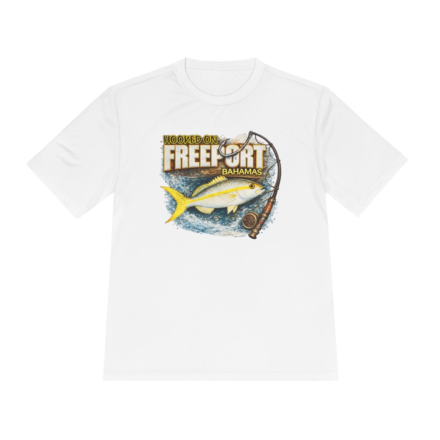 Freeport Bahamas Yellowtail Fishing Tee — Nautical Sport Fishing Shirt