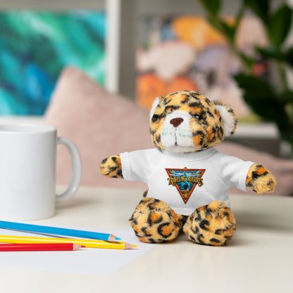 Retro Traveler Graphic Teddy Bear with Tee