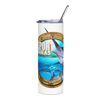 Freeport Bahamas Marlin Porthole Tumbler | 20oz Stainless Steel