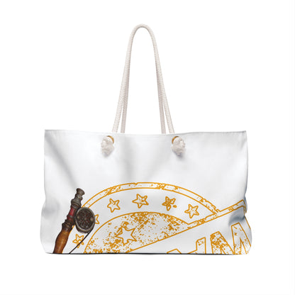 Hooked on Freeport Weekender Bag | Bahamas Fishing Reel Design
