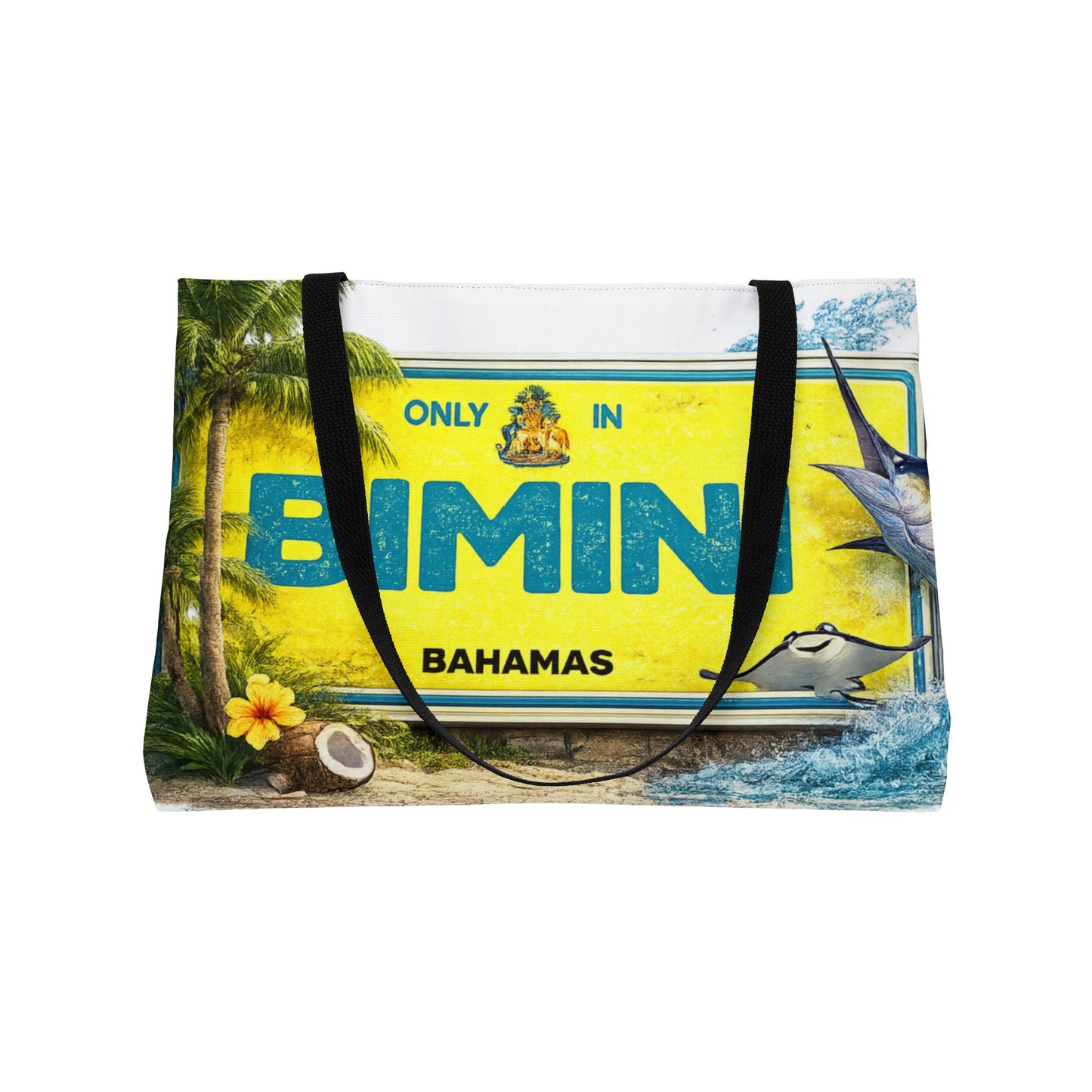 Bimini Bahamas Weekender Tote Bag – Beach Vacation Travel Bag