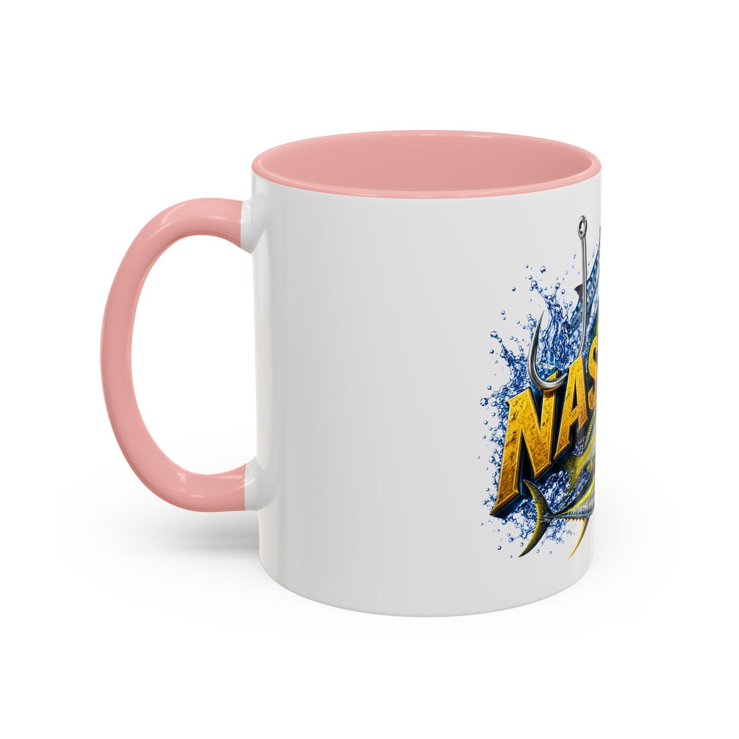 Nassau Fishing Mug – Tropical Gamefish Accent Coffee Cup (11/15oz)