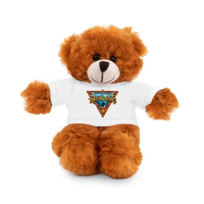 Retro Traveler Graphic Teddy Bear with Tee