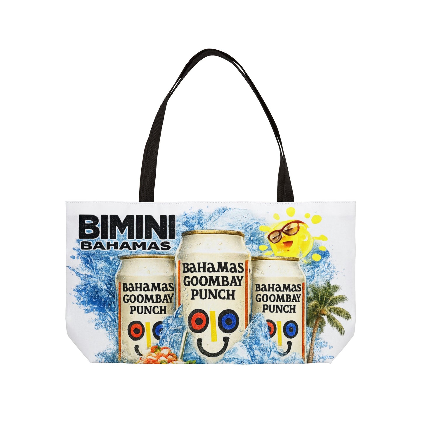 Bimini Bahamas Weekender Tote Bag — Bahamas Goombay Punch Beach Tote