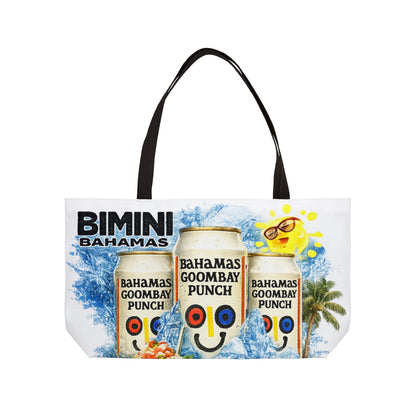 Bimini Bahamas Weekender Tote Bag — Bahamas Goombay Punch Beach Tote