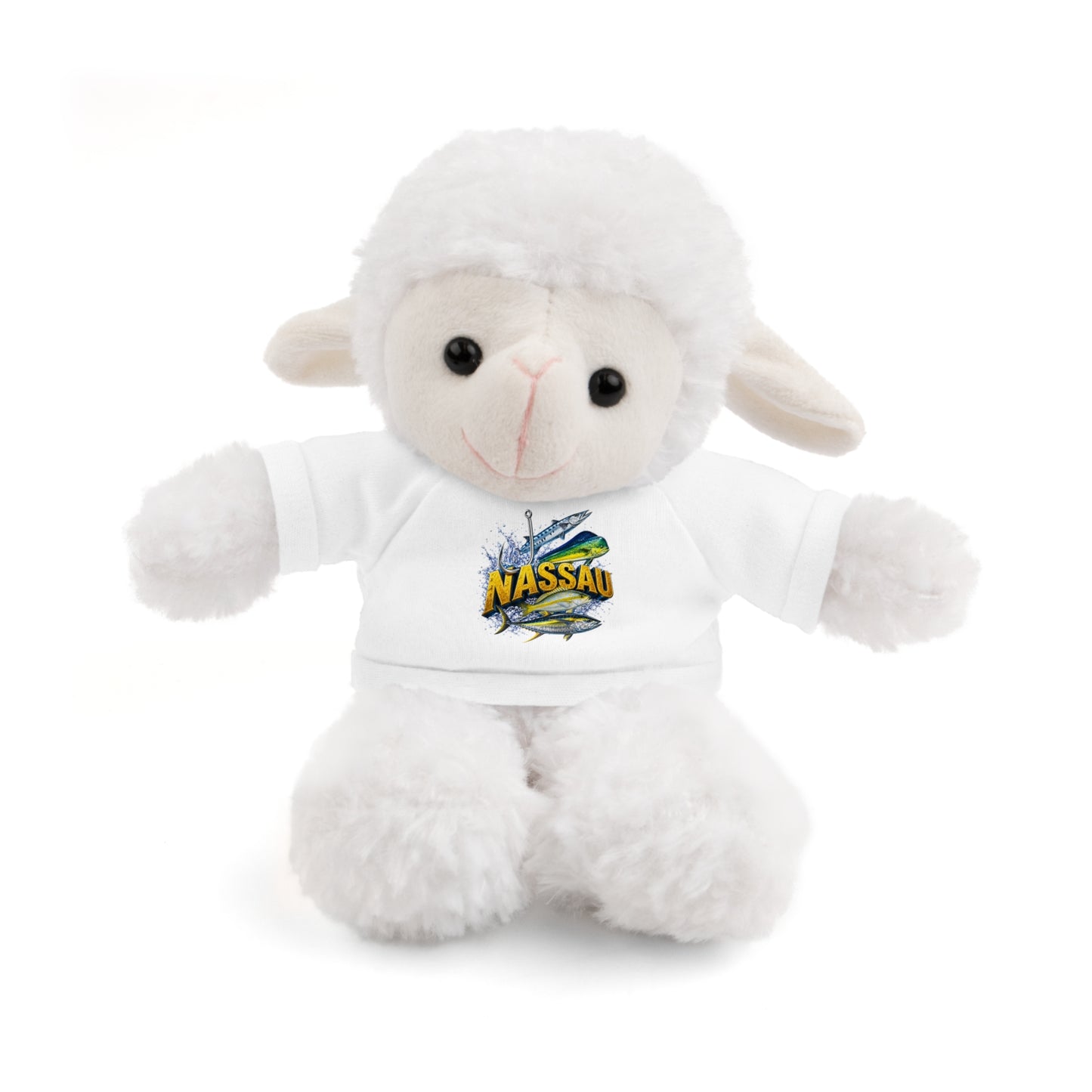 Nassau Beach Teddy Bear with Printed Tee