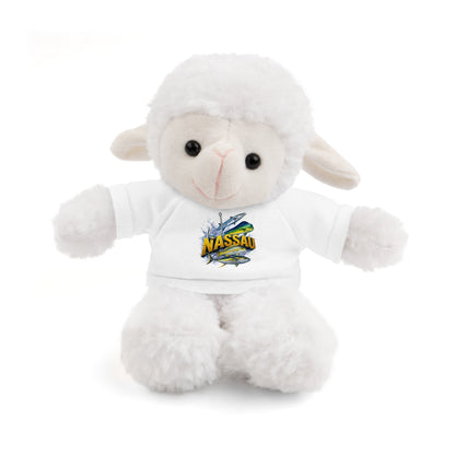 Nassau Beach Teddy Bear with Printed Tee
