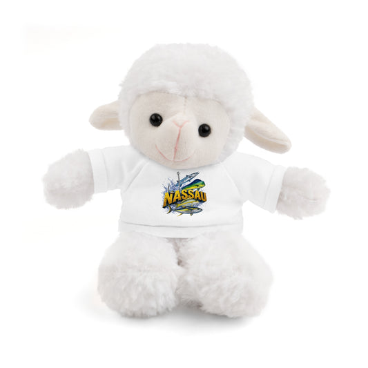 Nassau Beach Teddy Bear with Printed Tee