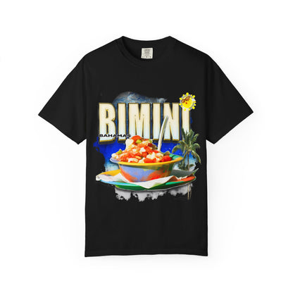 Rimini Beach Bowl T-Shirt | Italian Seaside, Palm Tree, Retro Postcard