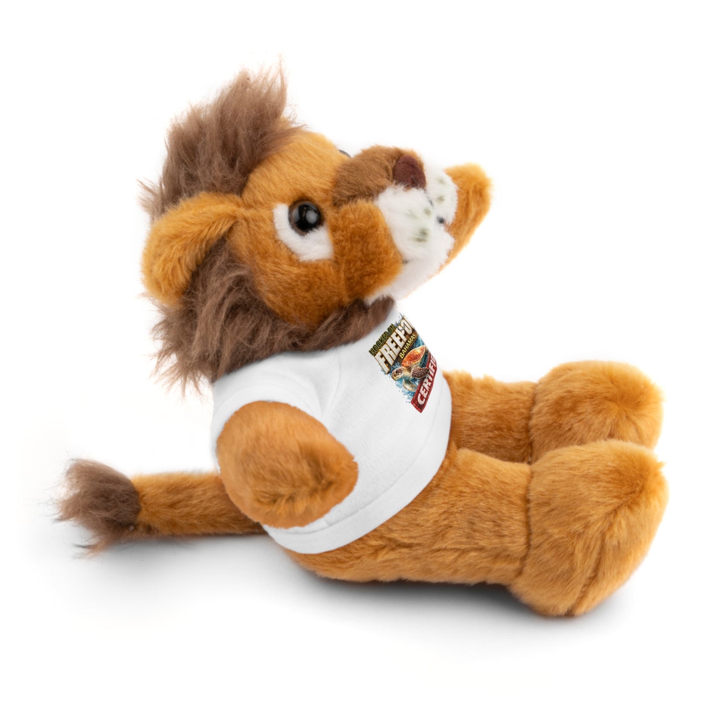 Plush Bear with 'Freeport Certified' Tee - Soft Stuffed Animal Gift
