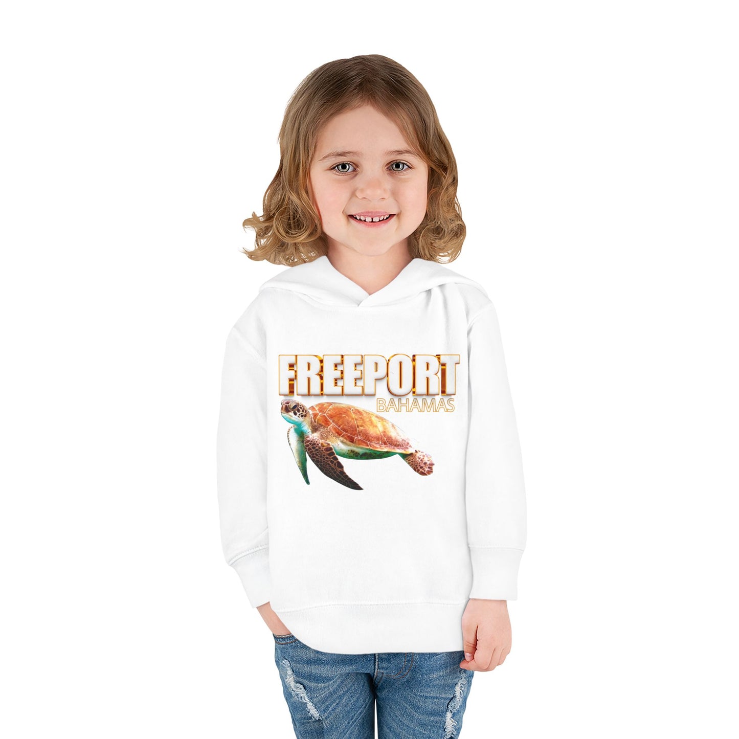 Freeport Bahamas Sea Turtle Hoodie | Toddler Pullover