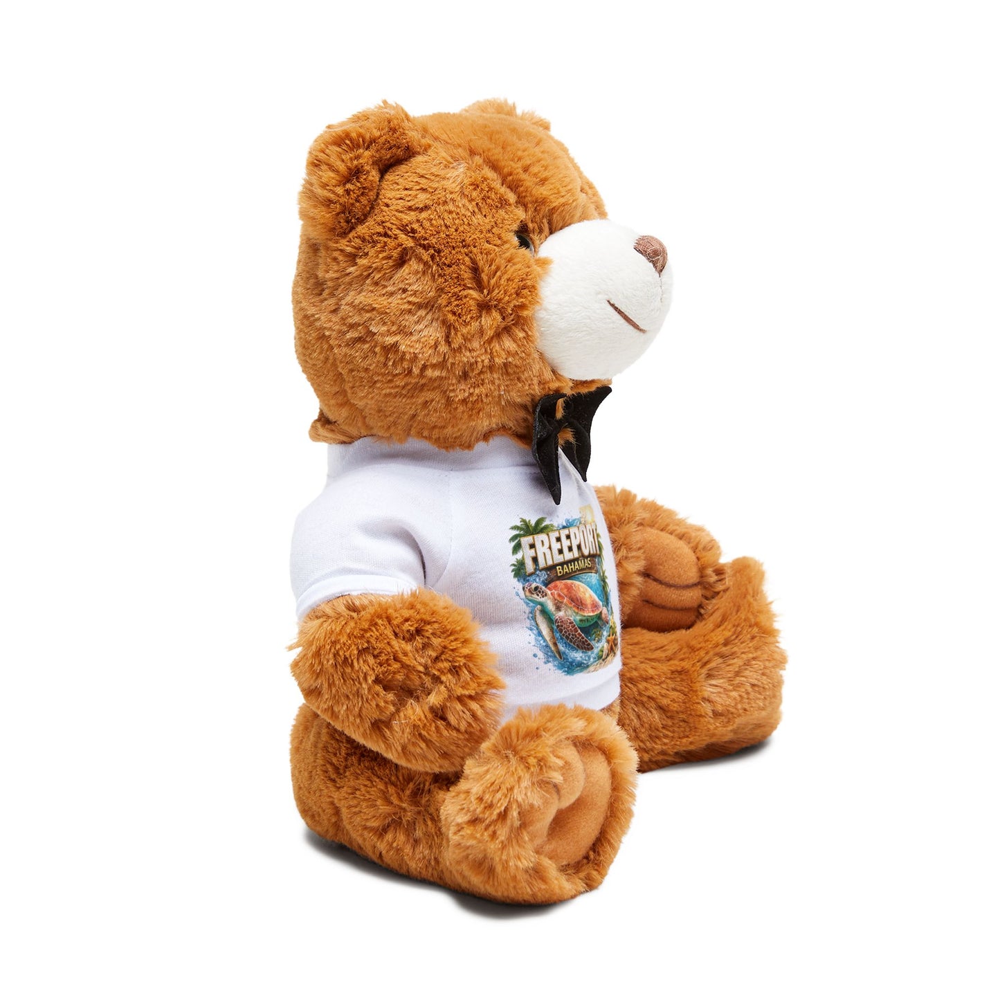 Freeport Bahamas Teddy Bear with T-Shirt – Cute Souvenir Plush Gift