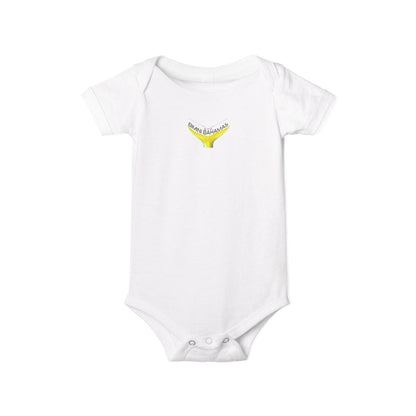 Yellow Whale Tail baby onesie | Infant One Piece