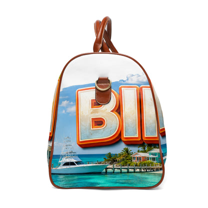 Bimini Bahamas Waterproof Travel Bag – Tropical Beach Duffel
