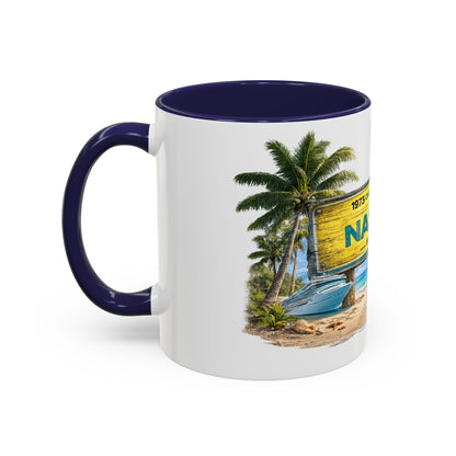 Nassau Bahamas Souvenir Coffee Mug (Accent, 11/15oz)