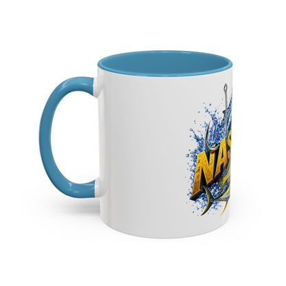 Nassau Fishing Mug – Tropical Gamefish Accent Coffee Cup (11/15oz)