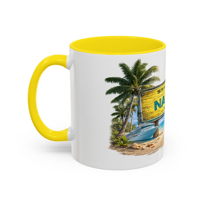 Nassau Bahamas Souvenir Coffee Mug (Accent, 11/15oz)